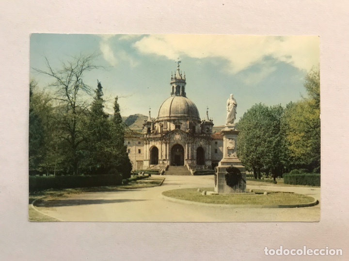 Postcards: SANTUARIO DE LOYOLA (Guip&uacute;zcoa) Postal Vista General. Edita: Ed. Hija de J. Irazu (h.1960?)