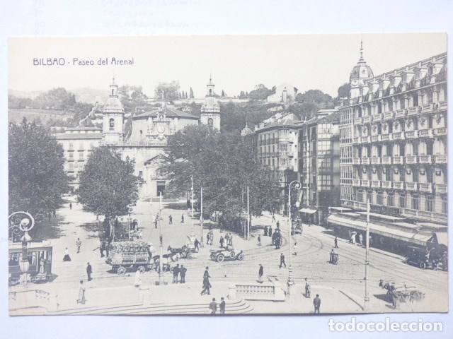 Postales: Bilbao paseo del arenal - Foto 1