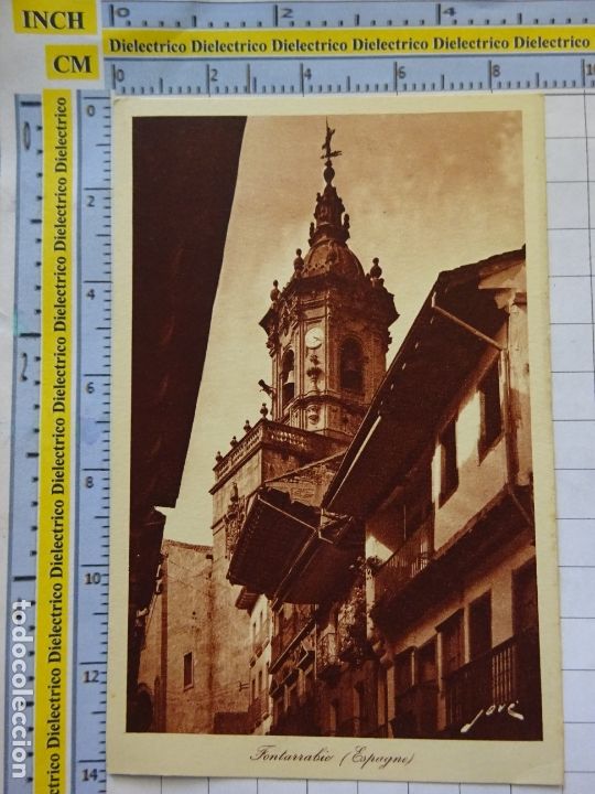 Cartoline: POSTAL DE GUIP&Uacute;ZCOA. HONDARRIBIA FUENTERRABIA. A&Ntilde;OS 10 30. TOUTE LA FRANCE LE CLOCHER. 324 JOV&Eacute;. 652