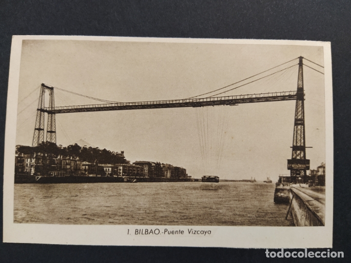 Postais: BILBAO-PUENTE DE VIZCAYA-1-ROISIN-VER FOTOS-(63.300)