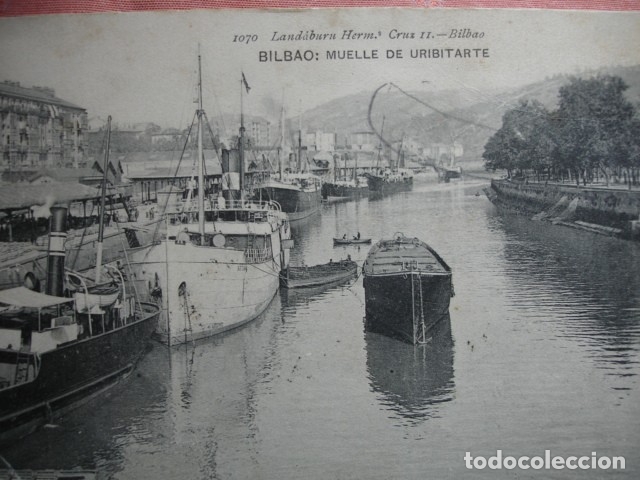 Postales: BILBAO MUELLE DE URIBITARTE - Foto 1