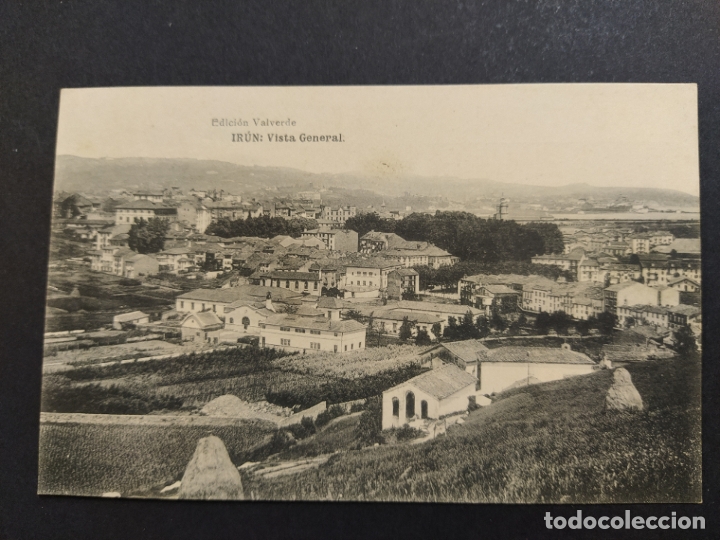 Postais: IRUN-VISTA GENERAL-EDICION VALVERDE-HAUSER Y MENET-VER REVERSO-(63.836)