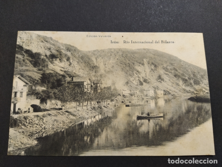 Postais: IRUN-RIO INTERNACIONAL DE BIDASOA-EDICION VALVERDE-HAUSER Y MENET-VER REVERSO-(63.837)