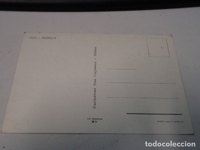Postales: VIZCAYA - POSTAL GUERNICA - Foto 2