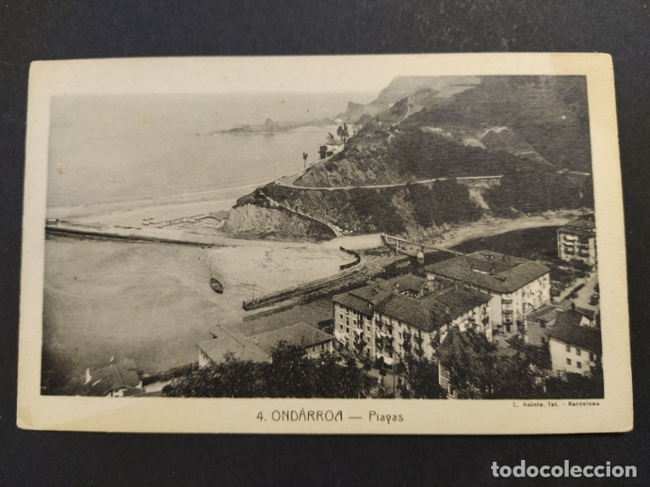 Postais: ONDARROA-PLAYAS-4-ROISIN-POSTAL ANTIGUA-(64.089)