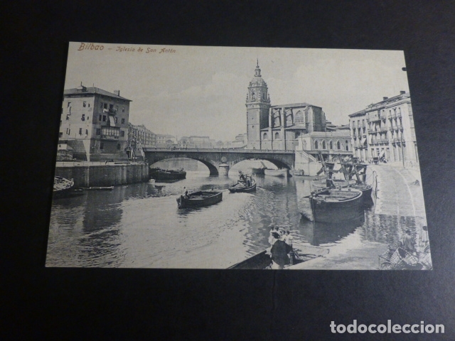 Postales: BILBAO IGLESIA DE SAN ANTON - Foto 1