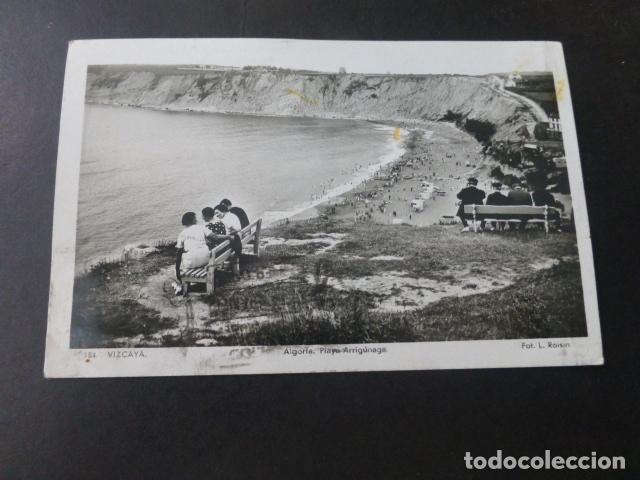 Postales: ALGORTA VIZCAYA PLAYA ARRIGUNAGA - Foto 1