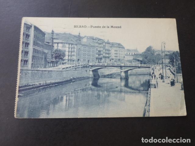 Postales: BILBAO PUENTE DE LA MERCED - Foto 1