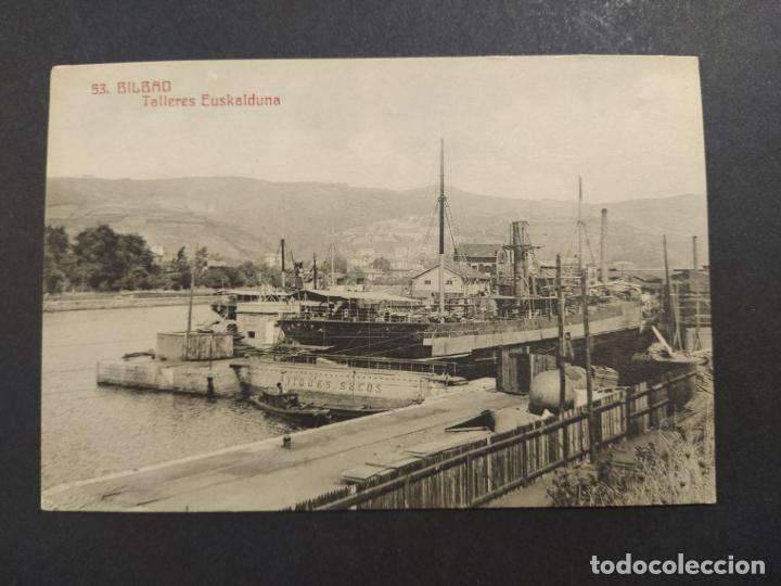 Postais: BILBAO-TALLERES EUSKALDUNA-53-CASTA&Ntilde;EIRA Y ALVAREZ-POSTAL ANTIGUA-(64.460)