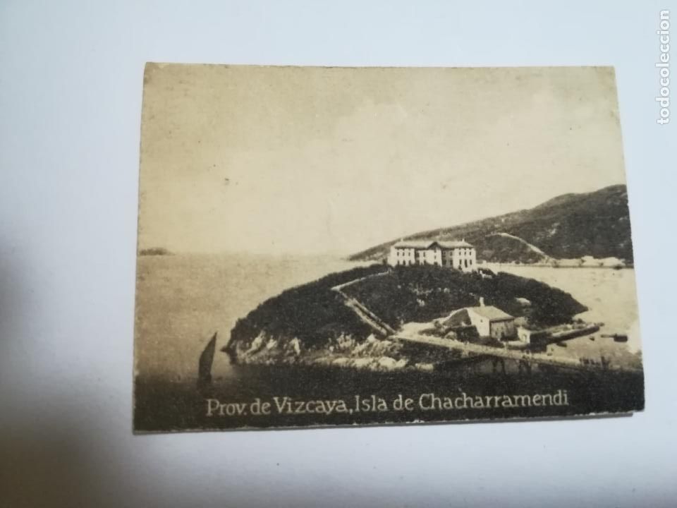 Postcards: POSTAL ORIGINAL. 6.5 X 4.6CM. D&Eacute;CADA 30. N&ordm; 1330. VIZCAYA. ISLA DE CHACHARRAMENDI
