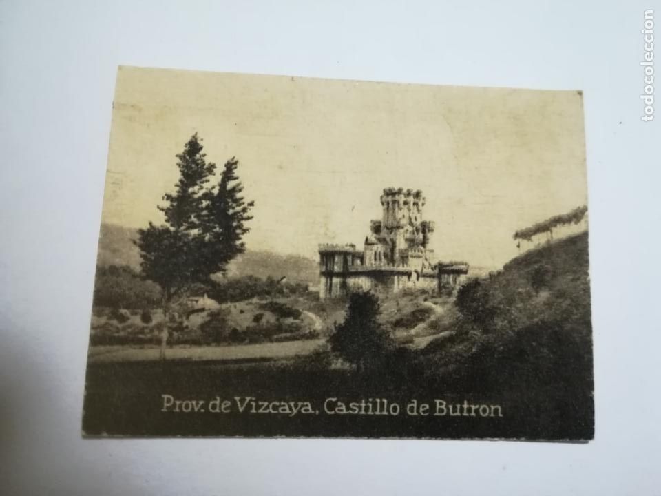 Postcards: POSTAL ORIGINAL. 6.5 X 4.6CM. D&Eacute;CADA 30. N&ordm; 1331. VIZCAYA. CASTILLO DE BUTRON