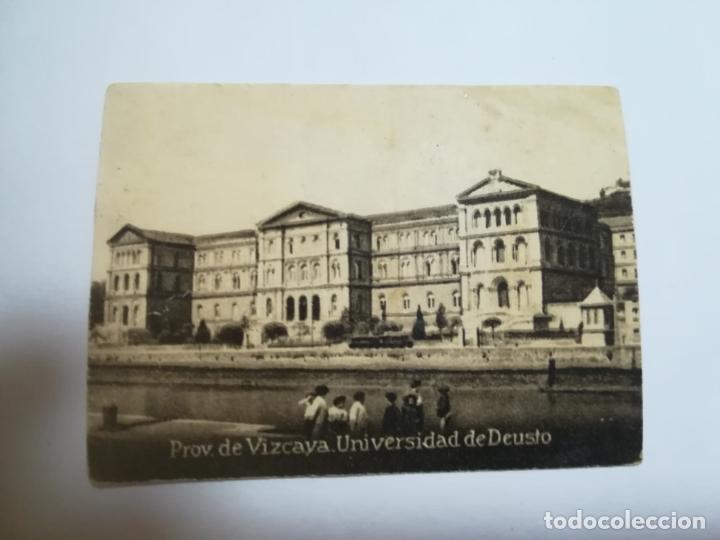 Postcards: POSTAL ORIGINAL. 6.5 X 4.6CM. D&Eacute;CADA 30. N&ordm; 1316. VIZCAYA. UNIVERSIDAD DE DEUSTO
