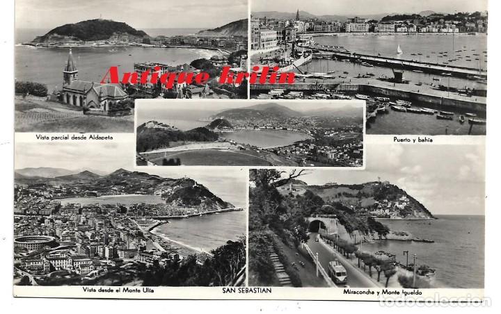 Postcards: SAN SEBASTIAN .- VARIAS VISTAS .- EDICION MANIPEL N&ordm; 142205