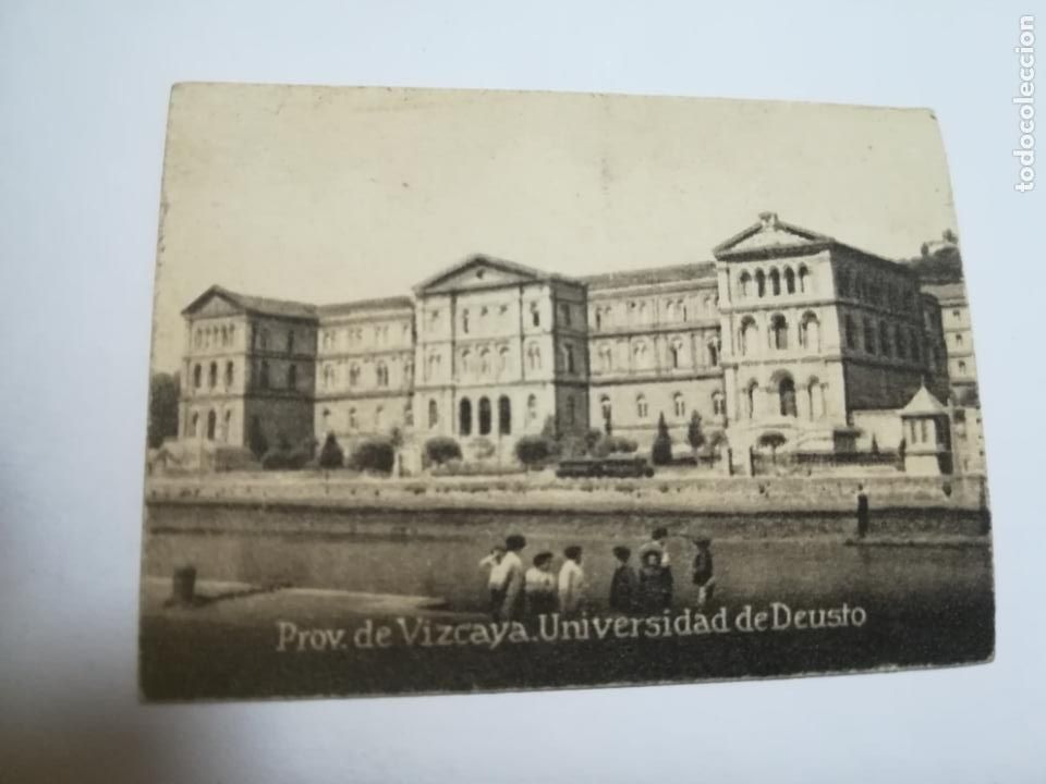Postcards: POSTAL ORIGINAL. 6.5 X 4.6CM. D&Eacute;CADA 30. N&ordm; 1316. VIZCAYA. UNIVERSIDAD DE DEUSTO