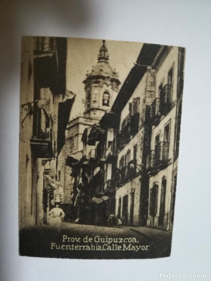 Postcards: POSTAL ORIGINAL. 6.5 X 4.6CM. D&Eacute;CADA 30. N&ordm; 1300. GUIPUZCOA. FUENTERRABIA. CALLE MAYOR
