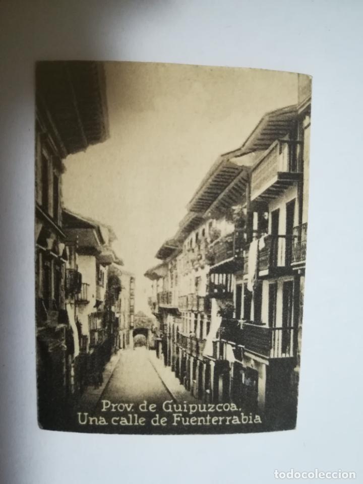 Postcards: POSTAL ORIGINAL. 6.5 X 4.6CM. D&Eacute;CADA 30. N&ordm; 1301. GUIPUZCOA. UNA CALLE DE FUENTERRABIA