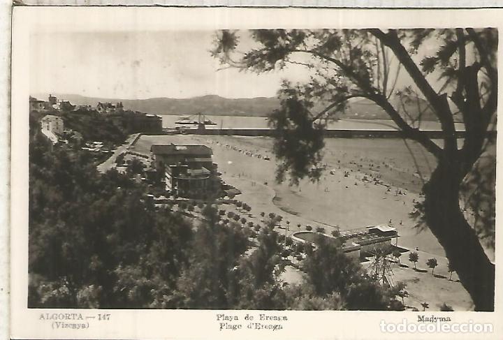 Postales: VIZCAYA ALGORTA ESCRITA - Foto 1