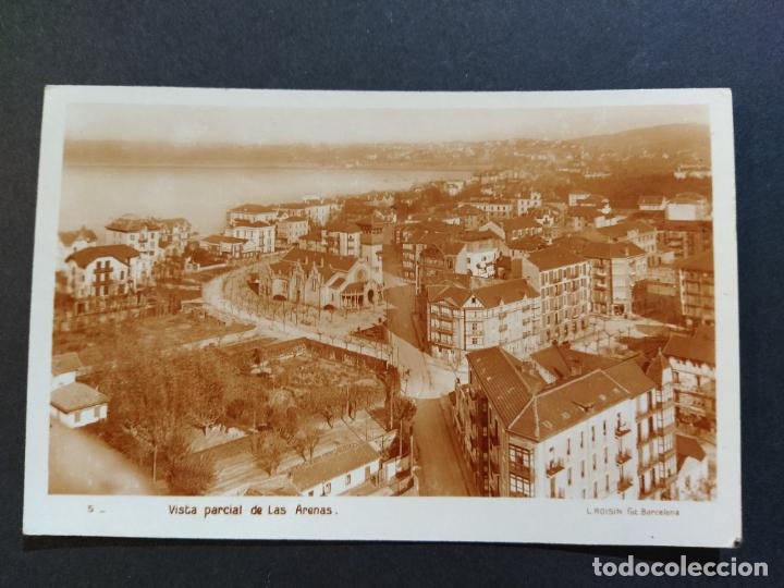 Postais: BILBAO-VISTA PARCIAL DE LAS ARENAS-POSTAL FOTOGRAFICA ROISIN-(64.724)