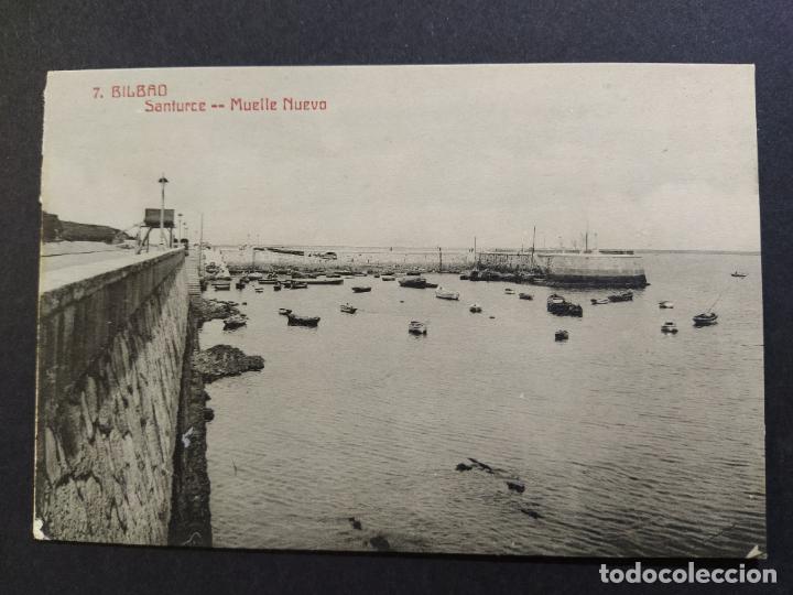 Postais: BILBAO-SANTURCE-MUELLE NUEVO-7-FOTOTIPIA CASTA&Ntilde;EIRA-(64.726)