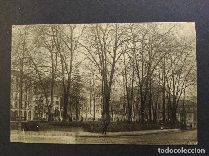 Postais: BILBAO-CAMPA DE ALBIA-FOTO ESPIGA-MATEU S.A.-POSTAL ANTIGUA-(64.740)