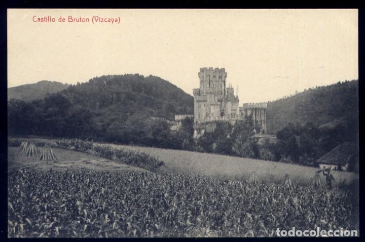 Postales: Castillo de Butr&oacute;n (Vizcaya). - Foto 1