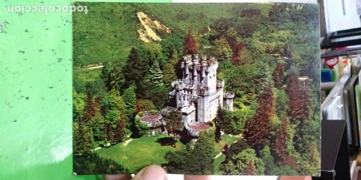 Postales: Postal Butron Vizcaya Castillo Vista aerea n 104 SAN CAYETANO
