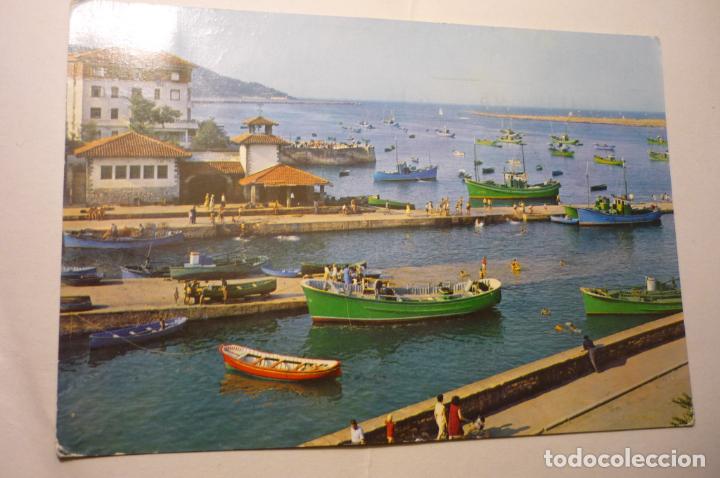 Postcards: postal fuenterrabia.-lonja pescado   circulada  cm