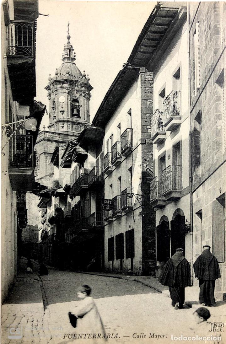 Postcards: TARJETA POSTAL FUENTERRABIA.-CALLE MAYOR.