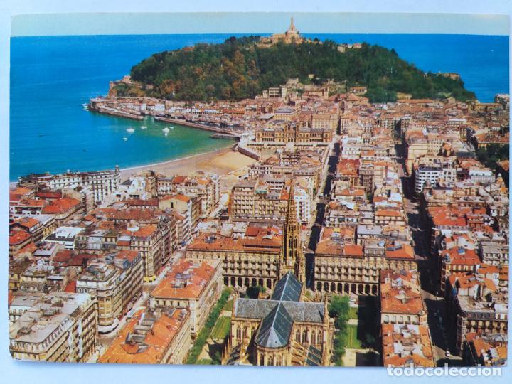 Postales: POSTAL DE SAN SEBASTIAN. N&ordm; 135. VISTA A&Eacute;REA.