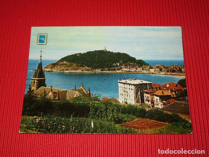 Postales: SAN SEBASTIAN - VISTA DE LA CONCHA Y MONTE URGULL - N&ordm; 20 - ESCRITA - DOMINGUEZ
