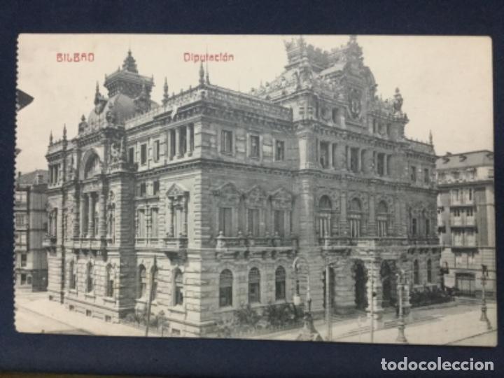 Postales: BILBAO - DIPUTACION - SIN CIRCULAR - LIBRERIA ELCANO - Foto 1