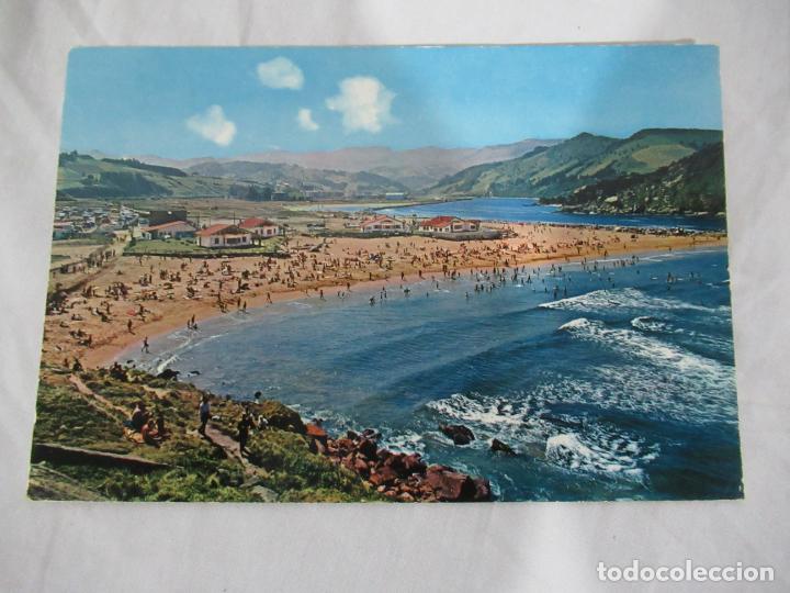 Postales: Orio - Playa y r&iacute;a - Circulada - Foto 1