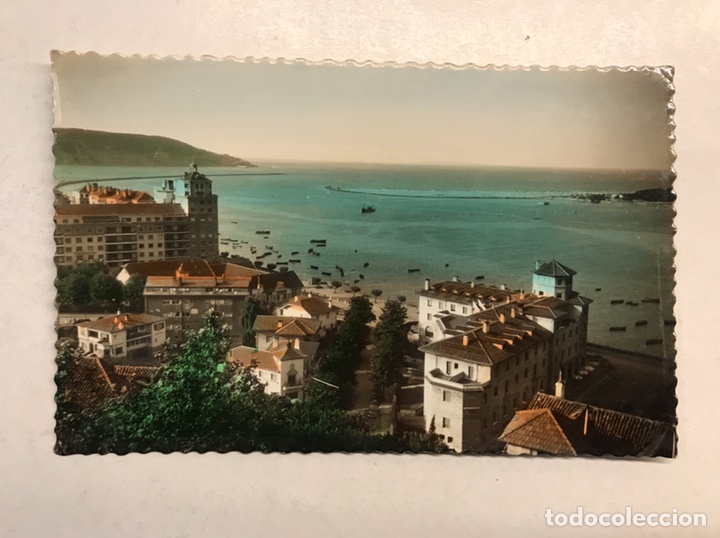 Postcards: FUENTERRABIA (Guip&uacute;zcoa) Postal Coloreada No.2, Vista Parcial. Edita: Ed. Darvi (h.1950?) Escrita