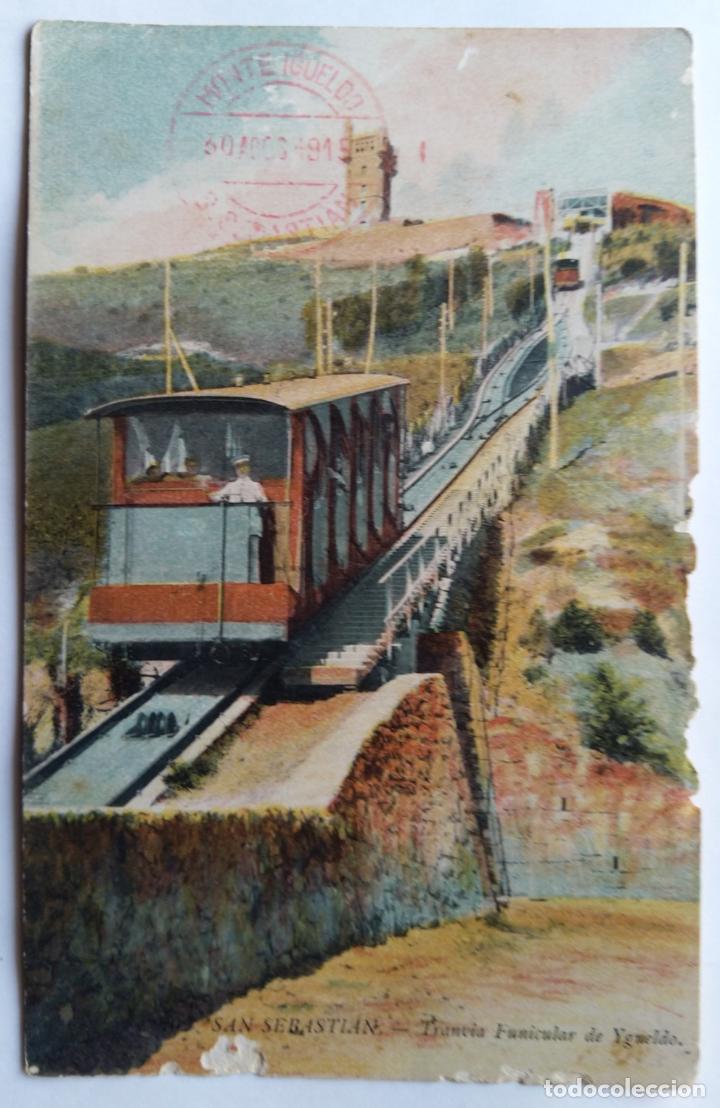 Postales: SAN SEBASTIAN 1915 - Foto 1