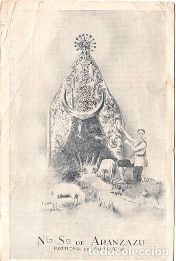 Postcards: SAN SEBASTIAN *** CONSUELO TORMO ESP&Iacute; * FABRICA DE VELAS LIT&Uacute;RGICAS *N.S. DE ARANZAZU