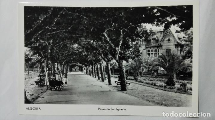 Postales: POSTAL ALGORTA, PASEO DE SAN IGNACIO - Foto 1