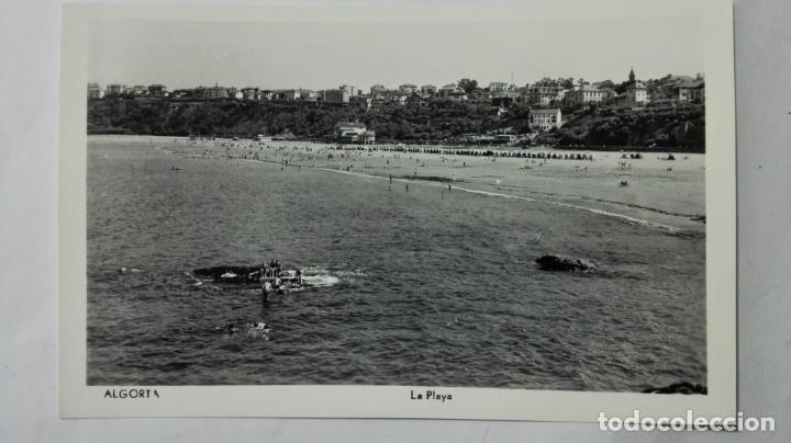 Postales: POSTAL ALGORTA,  LA PLAYA - Foto 1