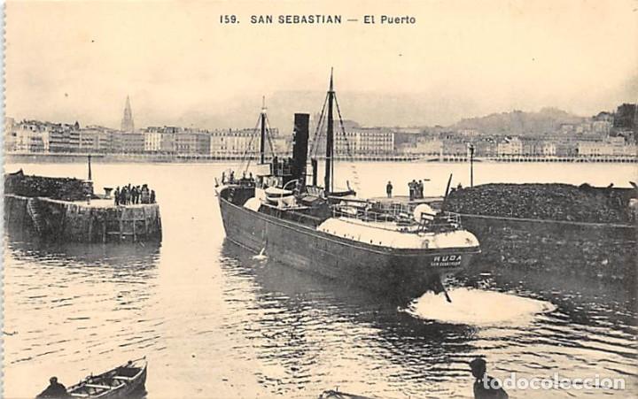 Cartoline: SAN SEBASTIAN.- EL PUERTO