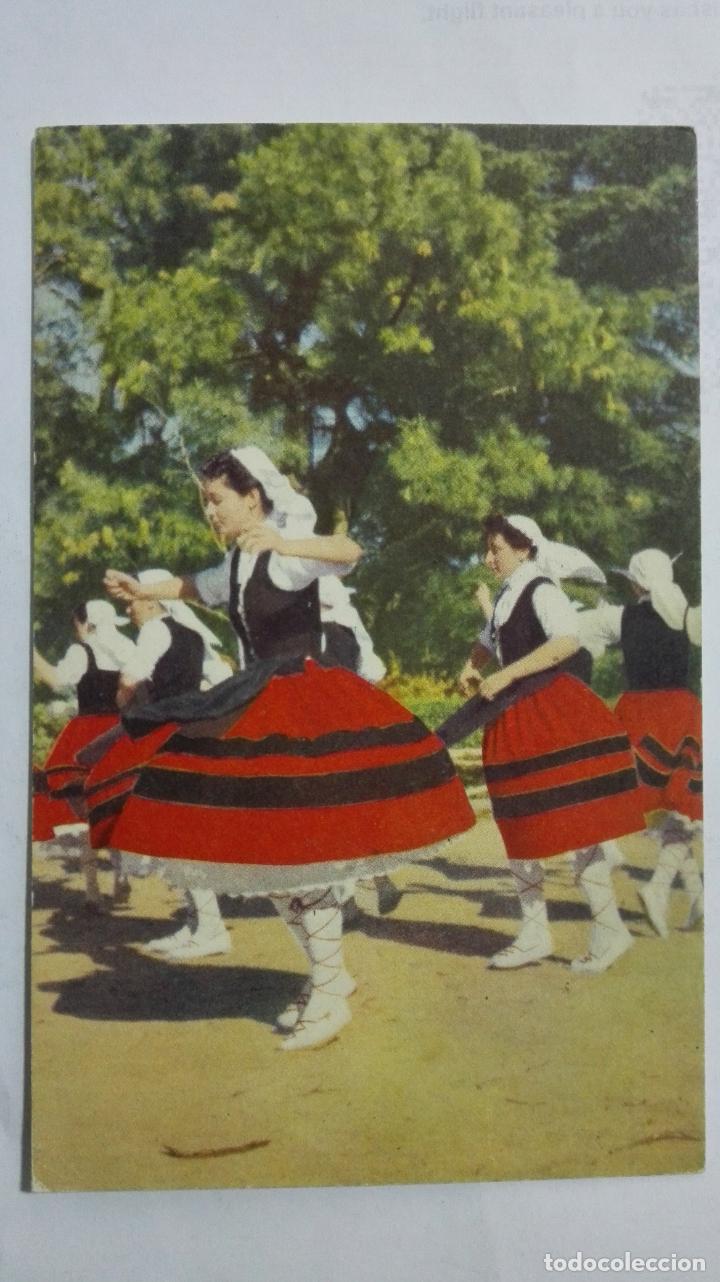 Postkarten: POSTAL BAILES VASCOS, SAN SEBASTIAN