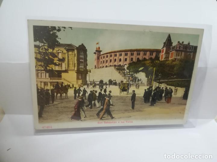 Postales: TARJETA POSTAL. TAUROMAQUIA. SAN SEBASTIAN A LOS TOROS. 47454