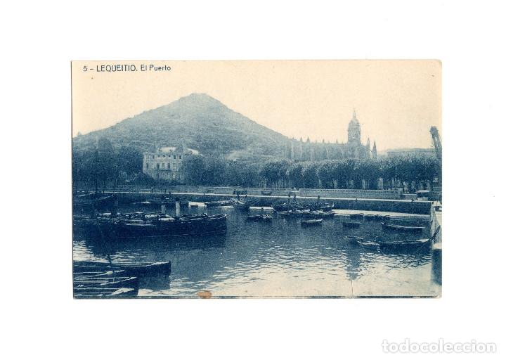 Postales: LEQUEITIO.(VIZCAYA).- EL PUERTO. - Foto 1