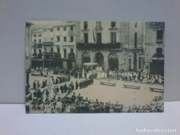 Cartoline: TARJETA POSTAL. VILLAFRANCA. (GUIPUZCOA). EL CORPUS. SELLOS BBK. EL MUNDO EL PAIS.