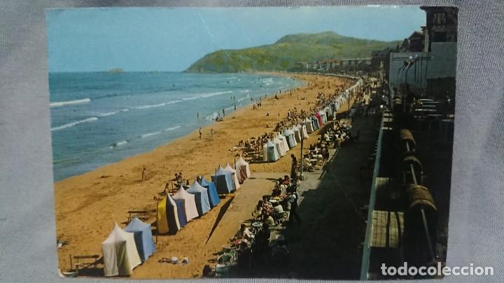 Postcards: ANTIGUA POSTAL DE PLAYA DE ZARAUZ
