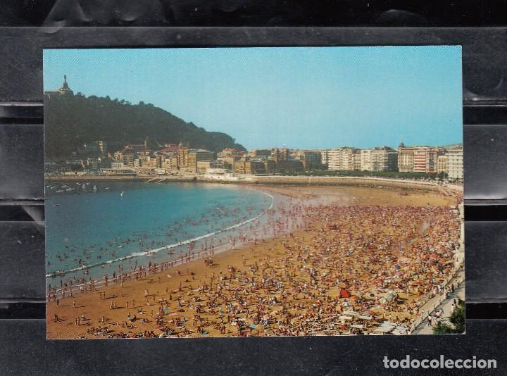 Postcards: N&ordm; 203. PLAYA DE LA CONCHA Y MONTE URGELL