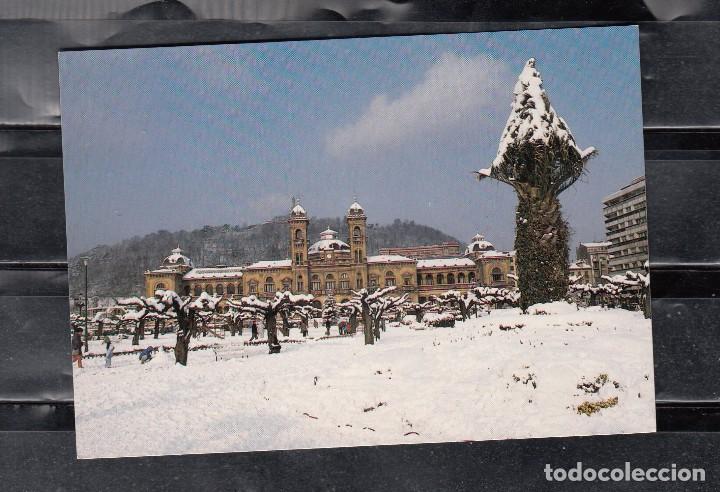 Postcards: 110-SAN SEBASTIAN. PARQUE DE ALDERDI-EDER Y AYUNTAMIENTO