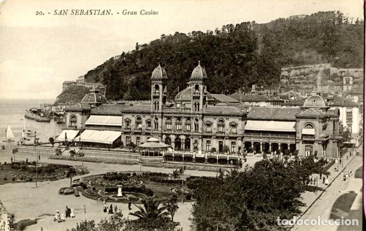 Postcards: San Sebastian. El Gran Casino. Edici&oacute;n G. G.Galarza. 16 x 7,50 cm Sin circular.