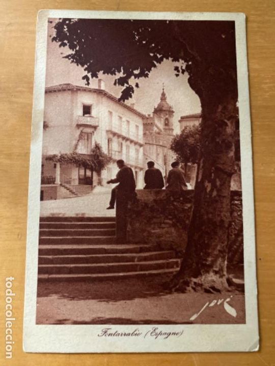 Postkarten: ANTIGUA POSTAL FUENTERRABIA PUERTA DE SANTA MAR&Iacute;A
