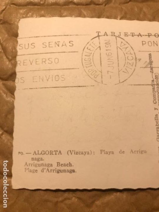Postales: Algorta, playa de arrihunaga - Foto 2