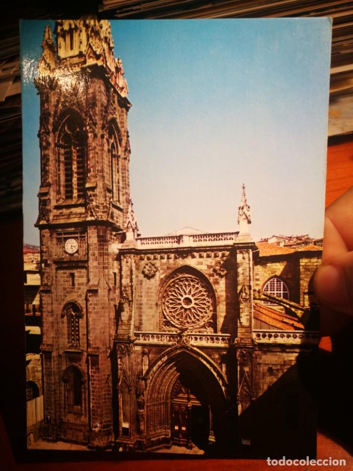 Cartoline: Postal Catedral de Bilbao Catedrales de Espa&ntilde;a en N 27 VISTABELLA S/C