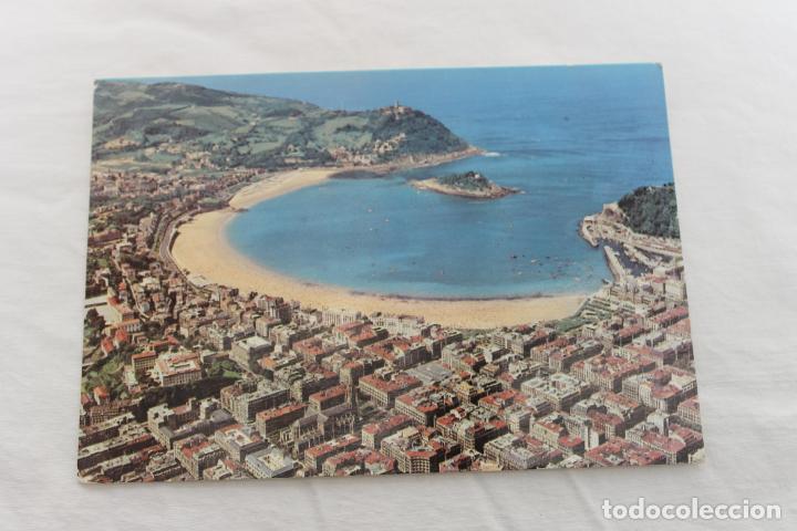 Cartes Postales: POSTAL SAN SEBASTIAN VISTA AEREA,EDICIONES ALARDE, 1969